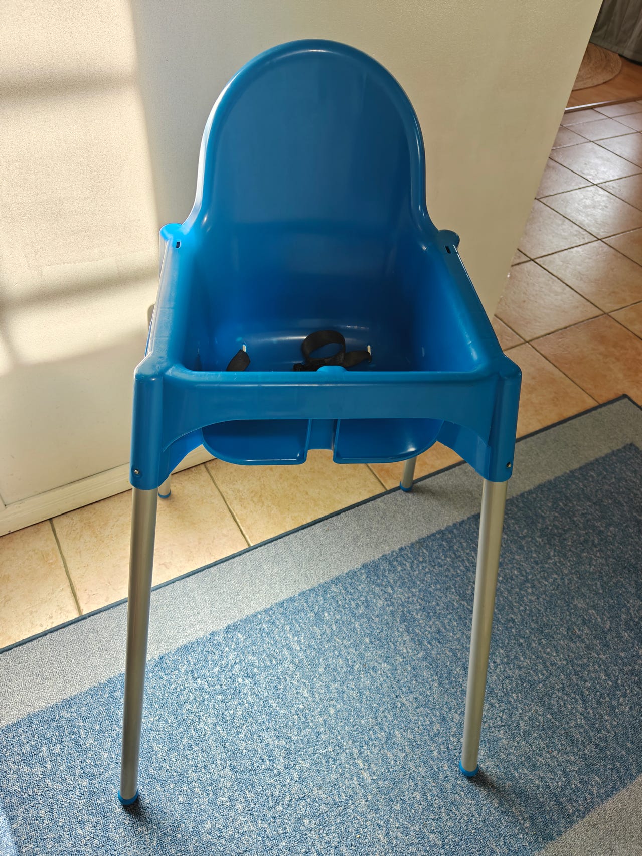 IKEA ANTILOP sininen syöttötuoli