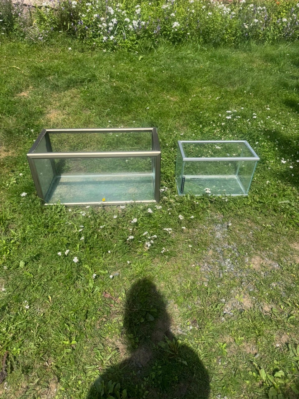 Akvaario 120 ja 50 l