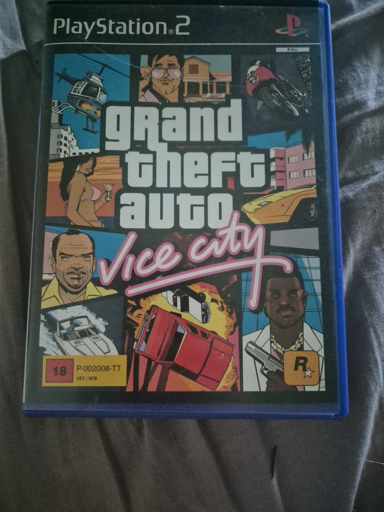 Grand Theft Auto Vice City PS2 peli
