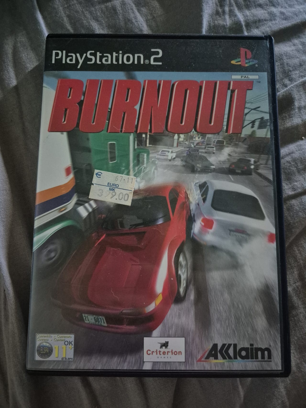 PlayStation 2 Burnout peli