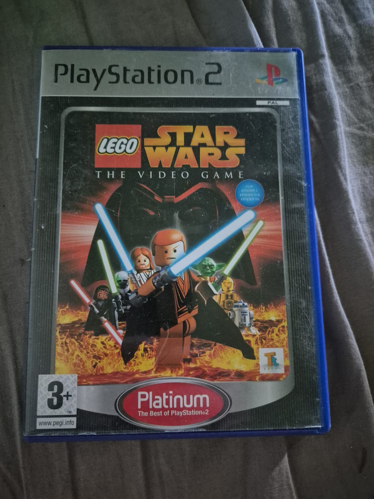 LEGO Star Wars The Video Game Platinum PlayStation 2 peli