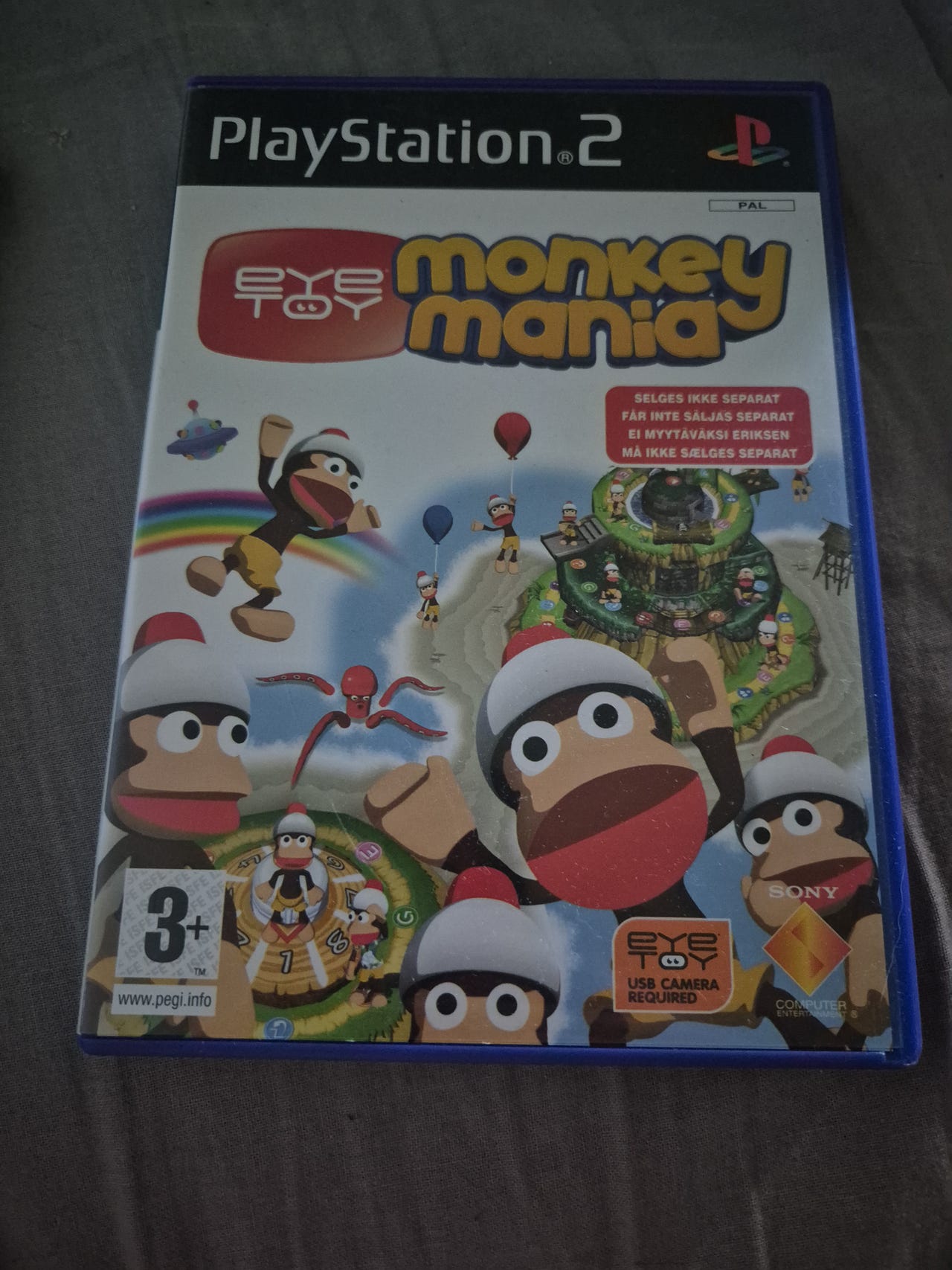 EyeToy Monkey Mania PlayStation 2 peli
