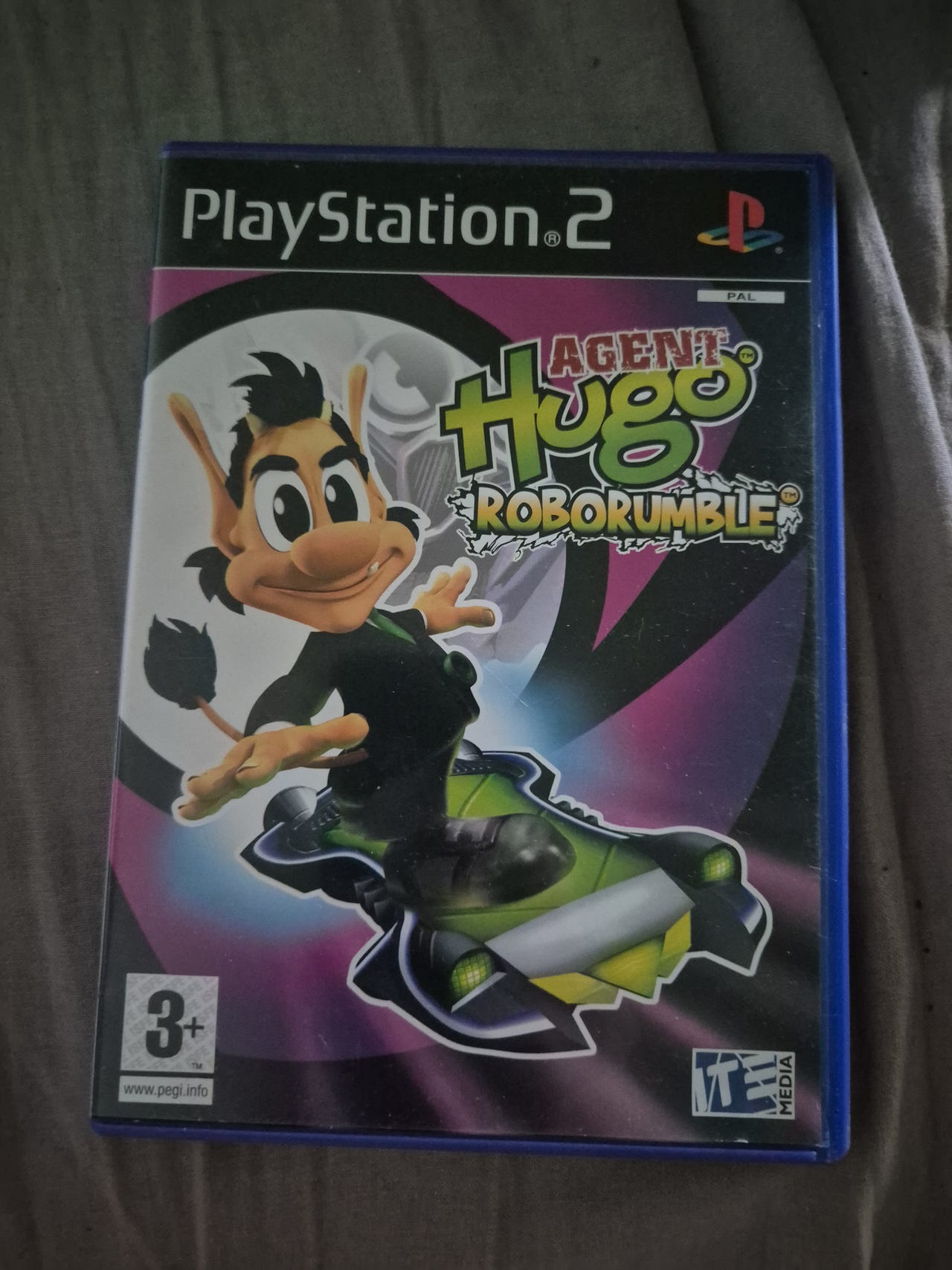 Agent Hugo Roborumble PlayStation 2 peli