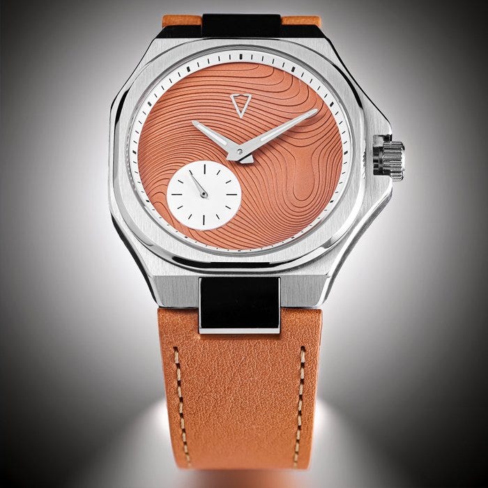 Aryon watches - Aryon Waves Summer Terra Automatic Watch - 70H Po
