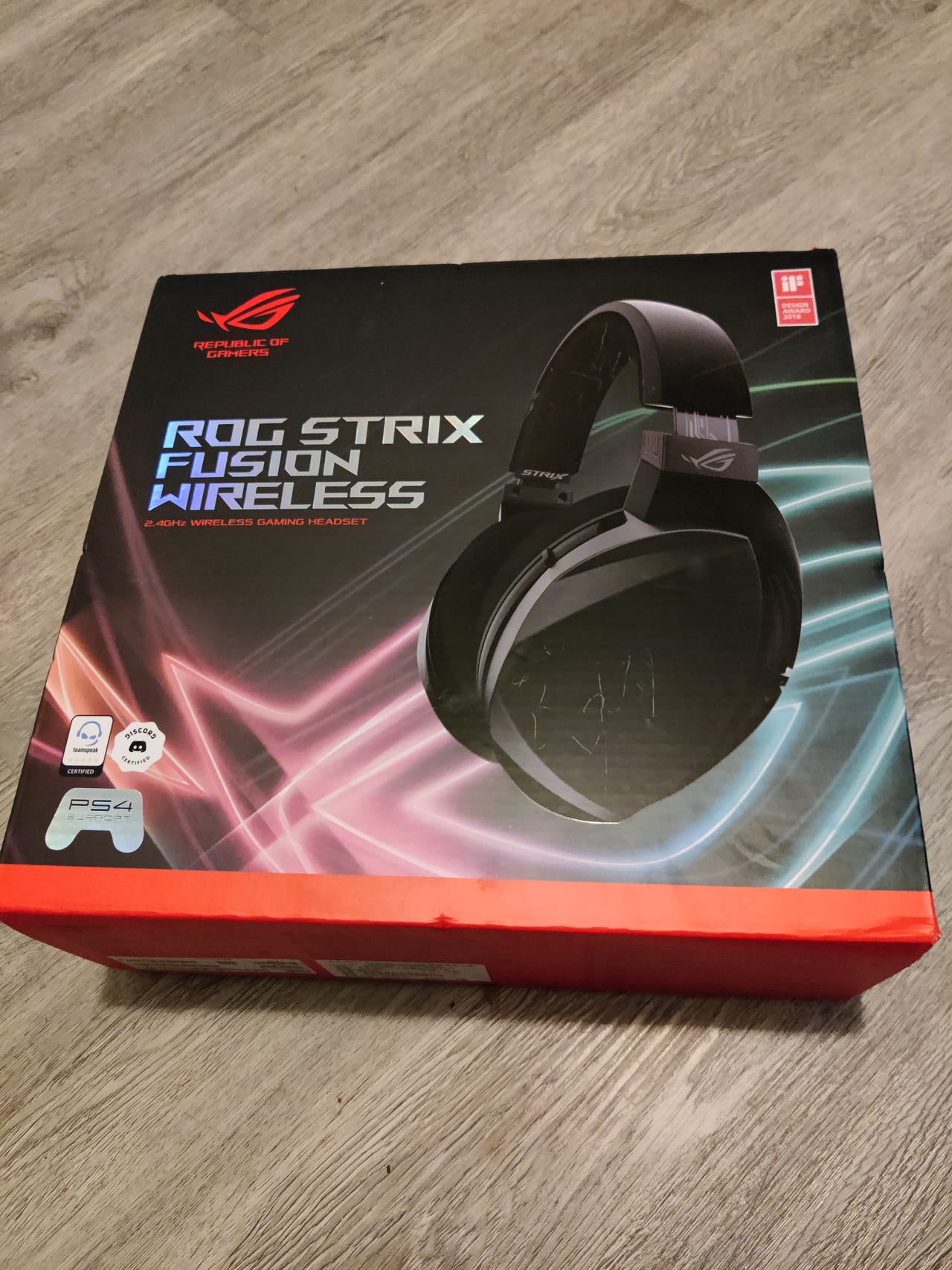 ASUS ROG Strix Fusion, wireless pelikuulokeet. Kuin uudet.