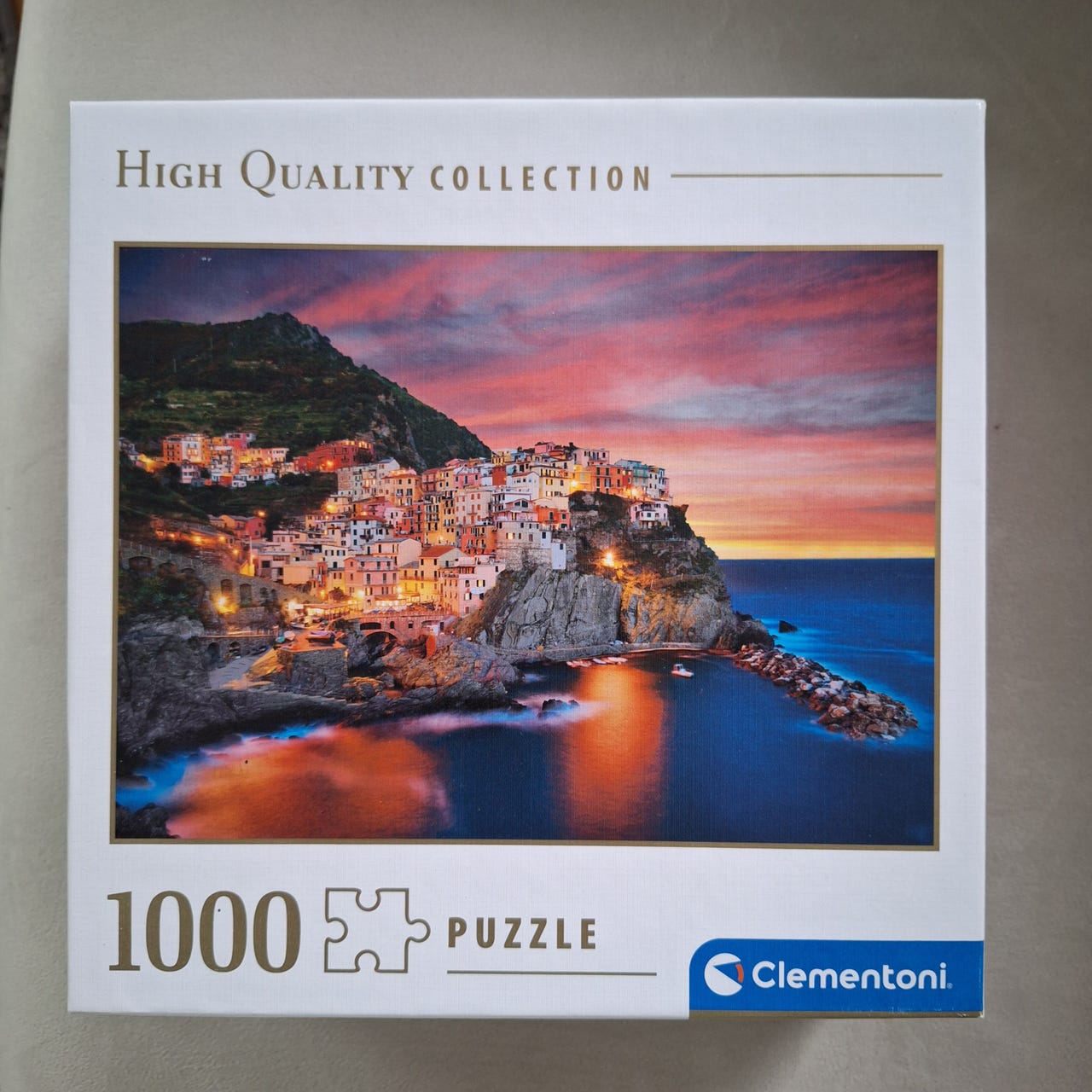 Clementoni 1000 palan palapeli Cinque Terre