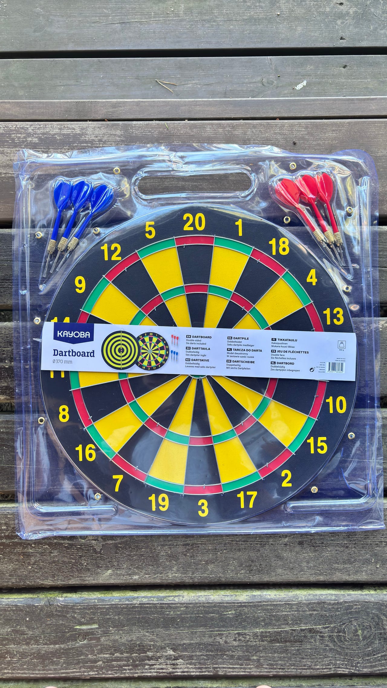 Darts tikkataulu ja tikat