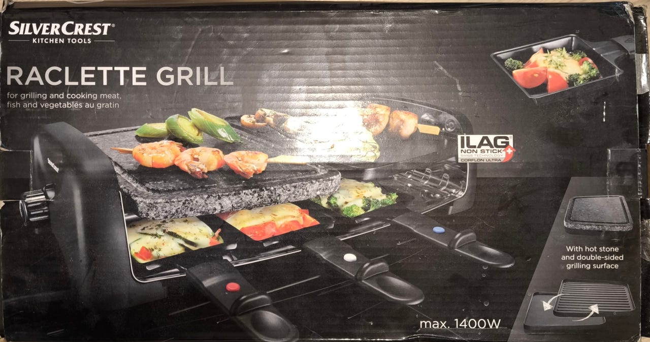 Raclette grilli Silvercrest