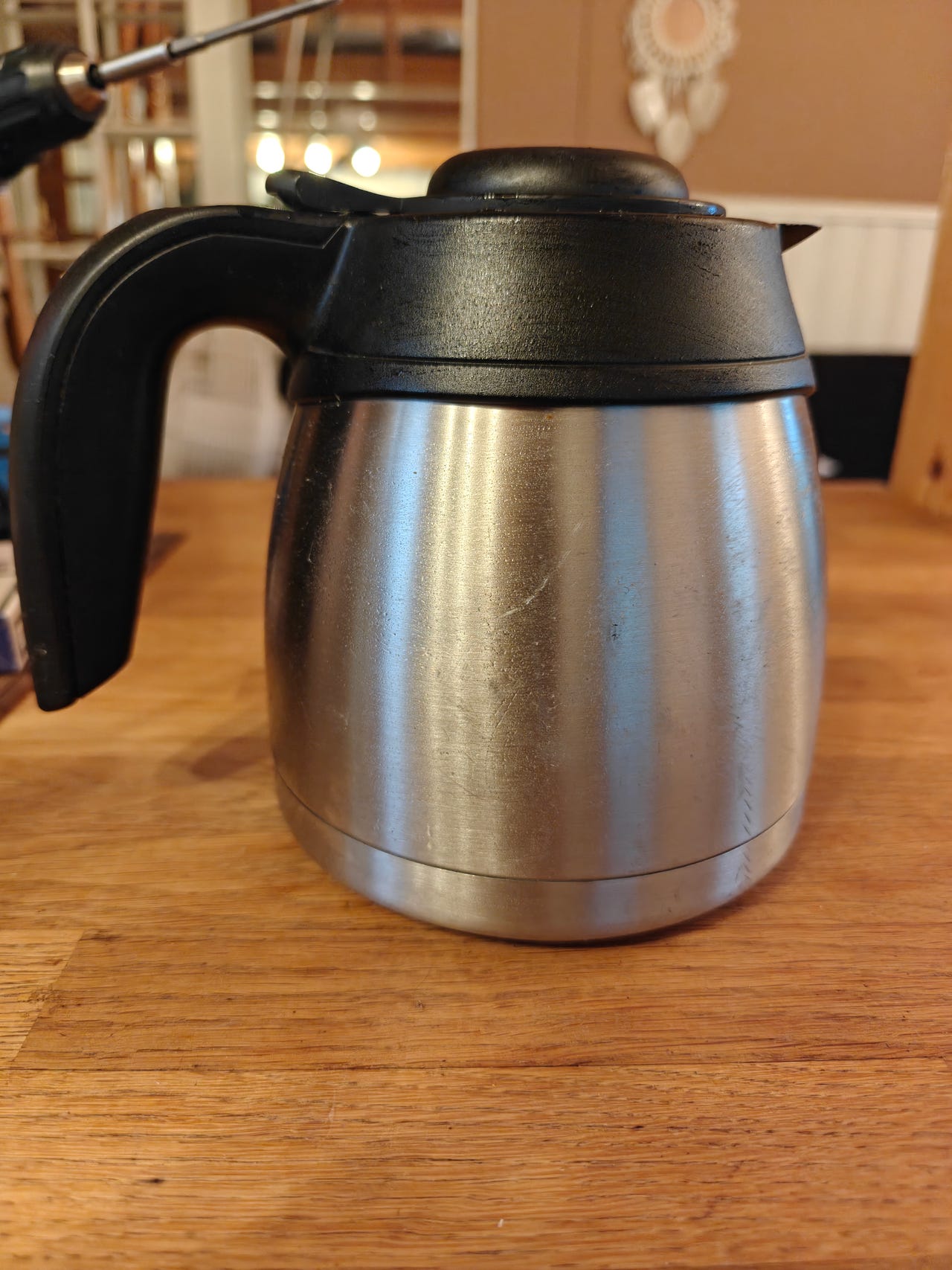 Moccamaster teräksinen termoskannu kahvinkeittimeen