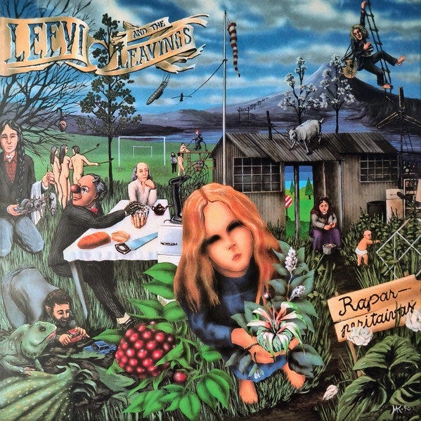 Leevi And The Leavings – Raparperitaivas LP Sealed Yellow/Orange