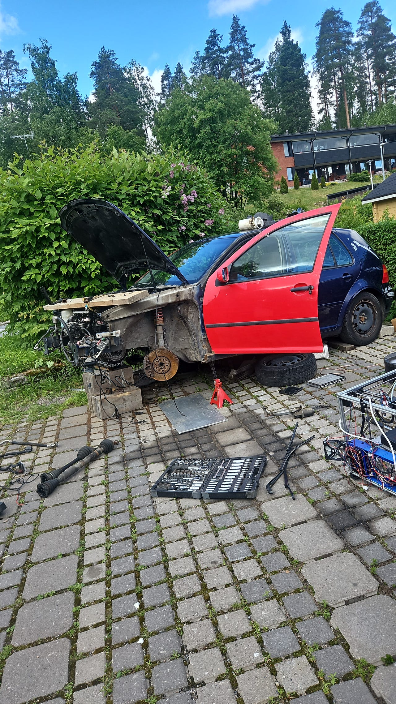 VW Golf 4 osina