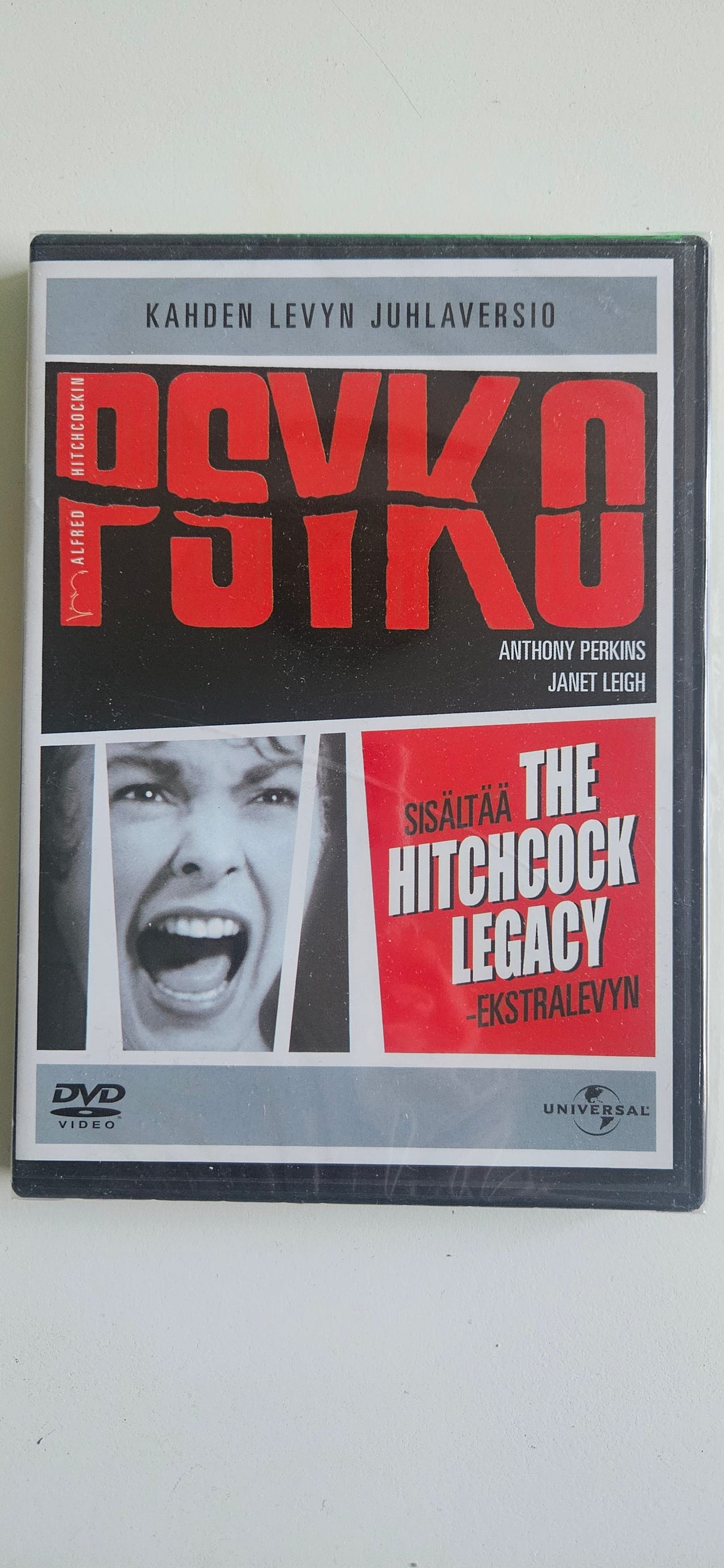 Alfred Hitchcock: PSYKO (1960) Juhlaversio (2DVD)