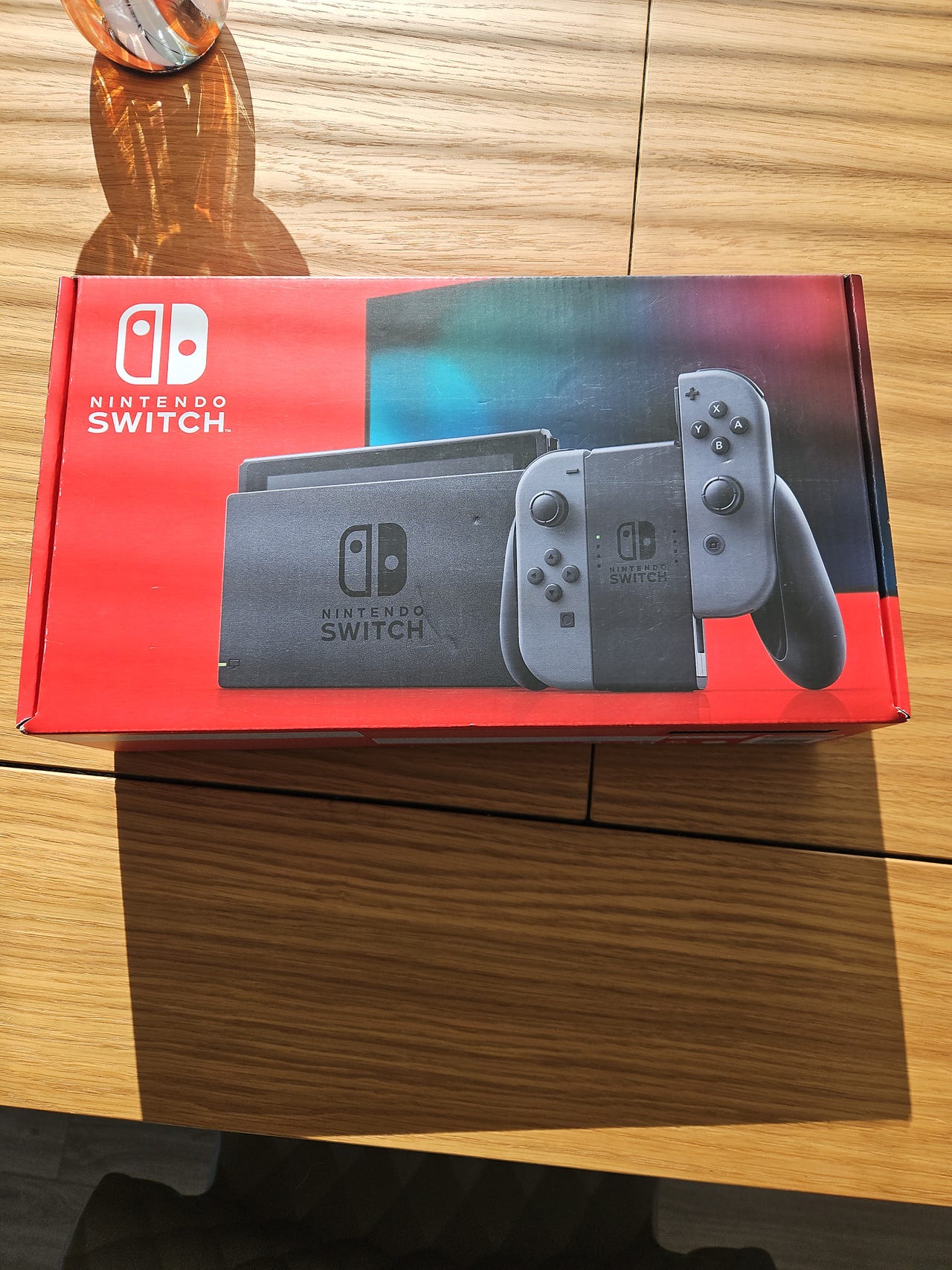 Nintendo Switch -pelikonsoli harmaa