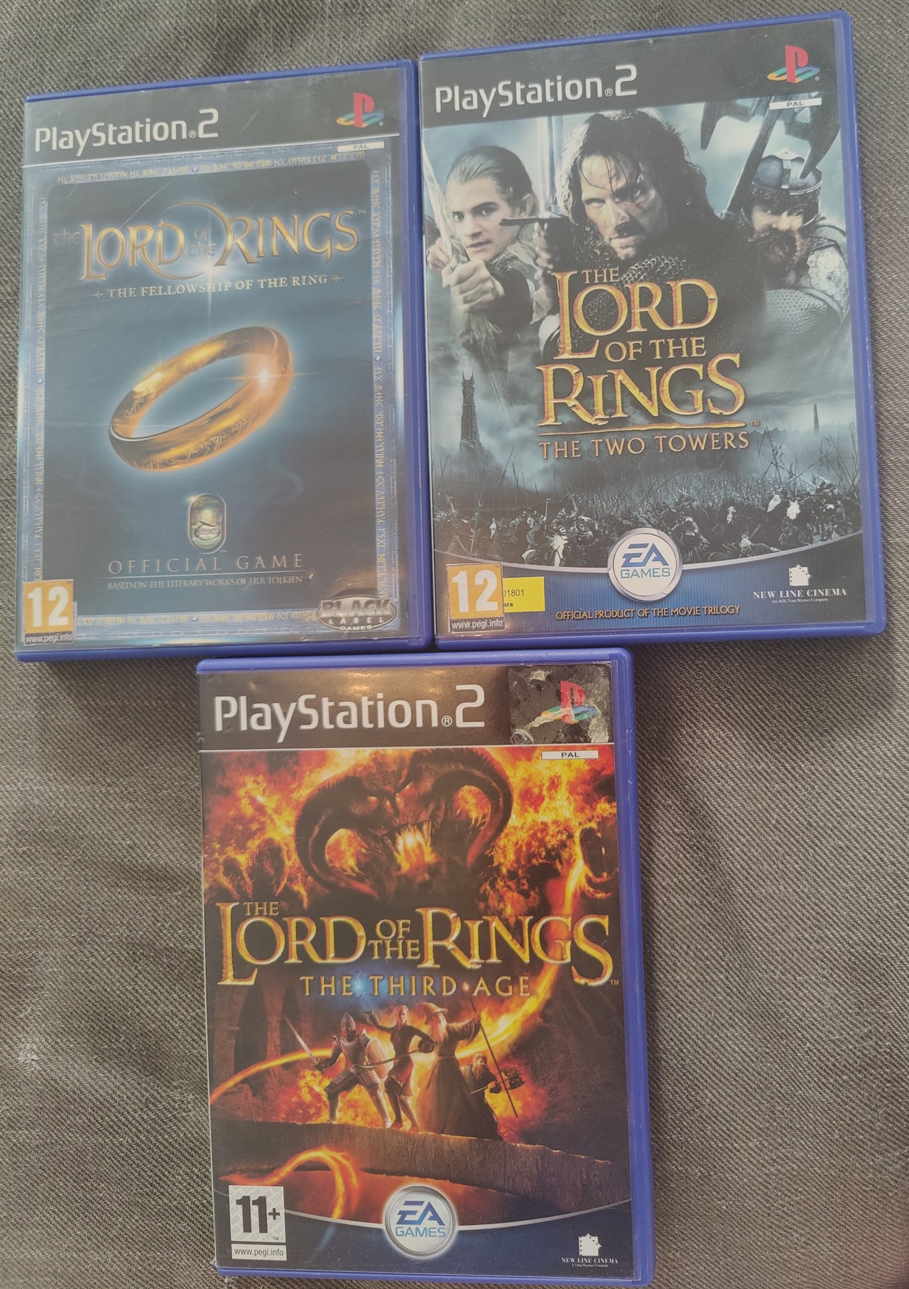 LotR pelit PS2