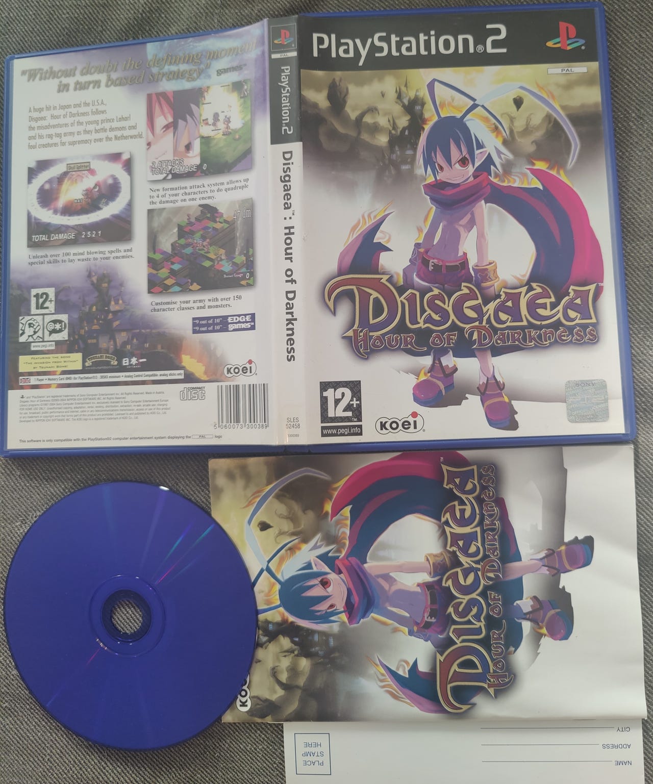 Disgaea: Hour of Darkness PS2
