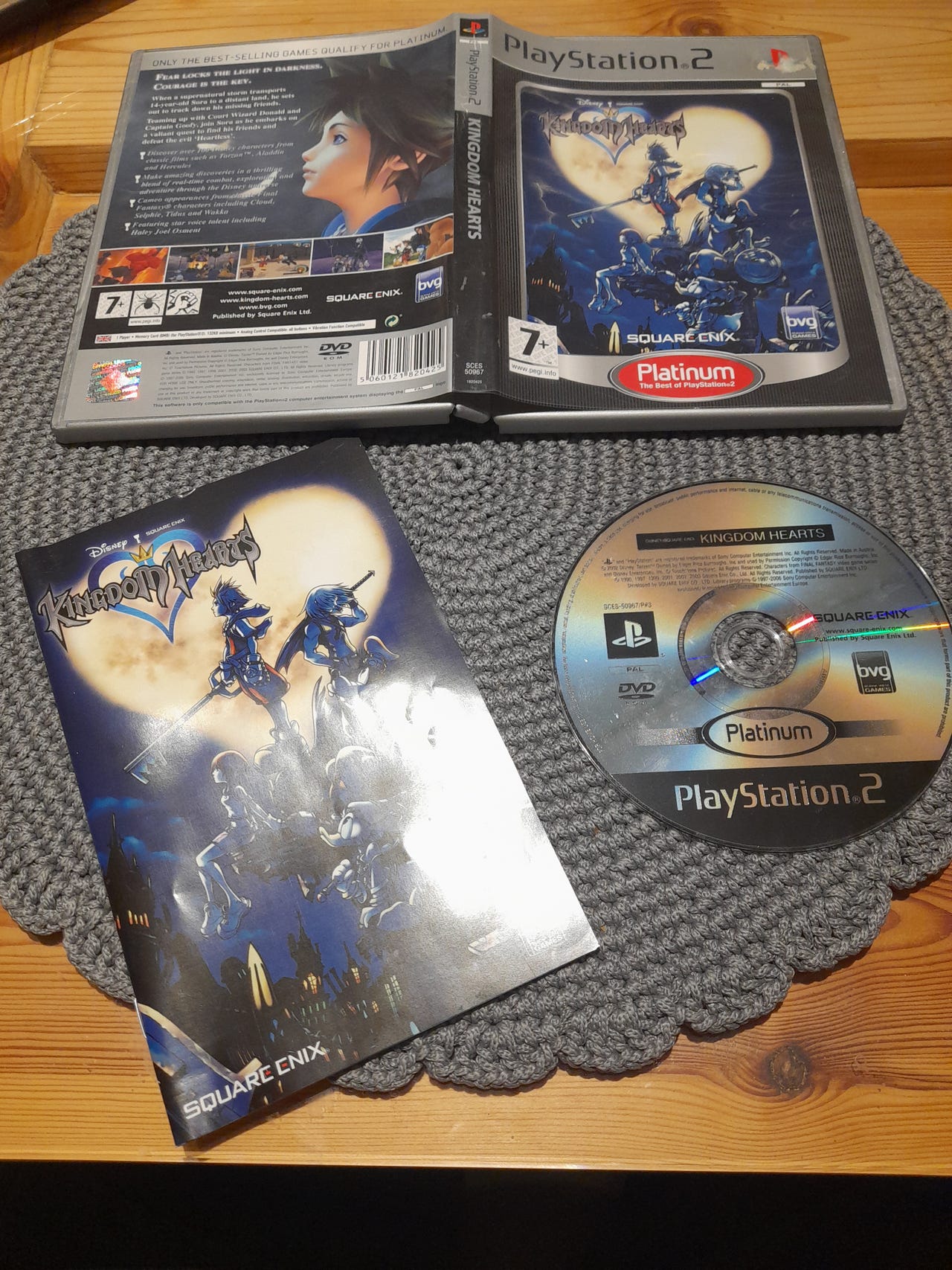 Kingdom Hearts PS2 Pelejä CIB