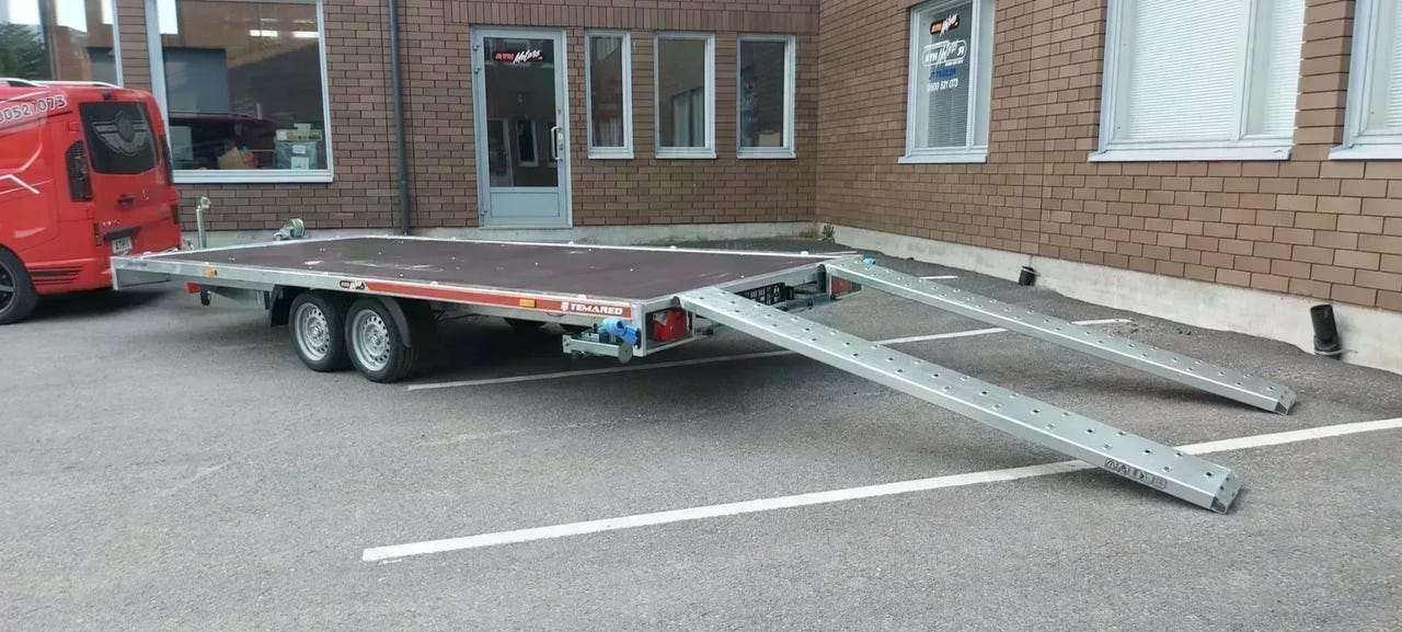 Temared  4021/2 2,7t – Monipuolinen autotraileri heti varastosta