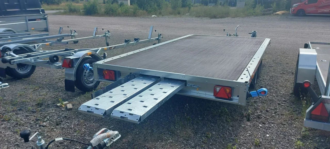 Temared  4021/2 2,7t – Monipuolinen autotraileri heti varastosta