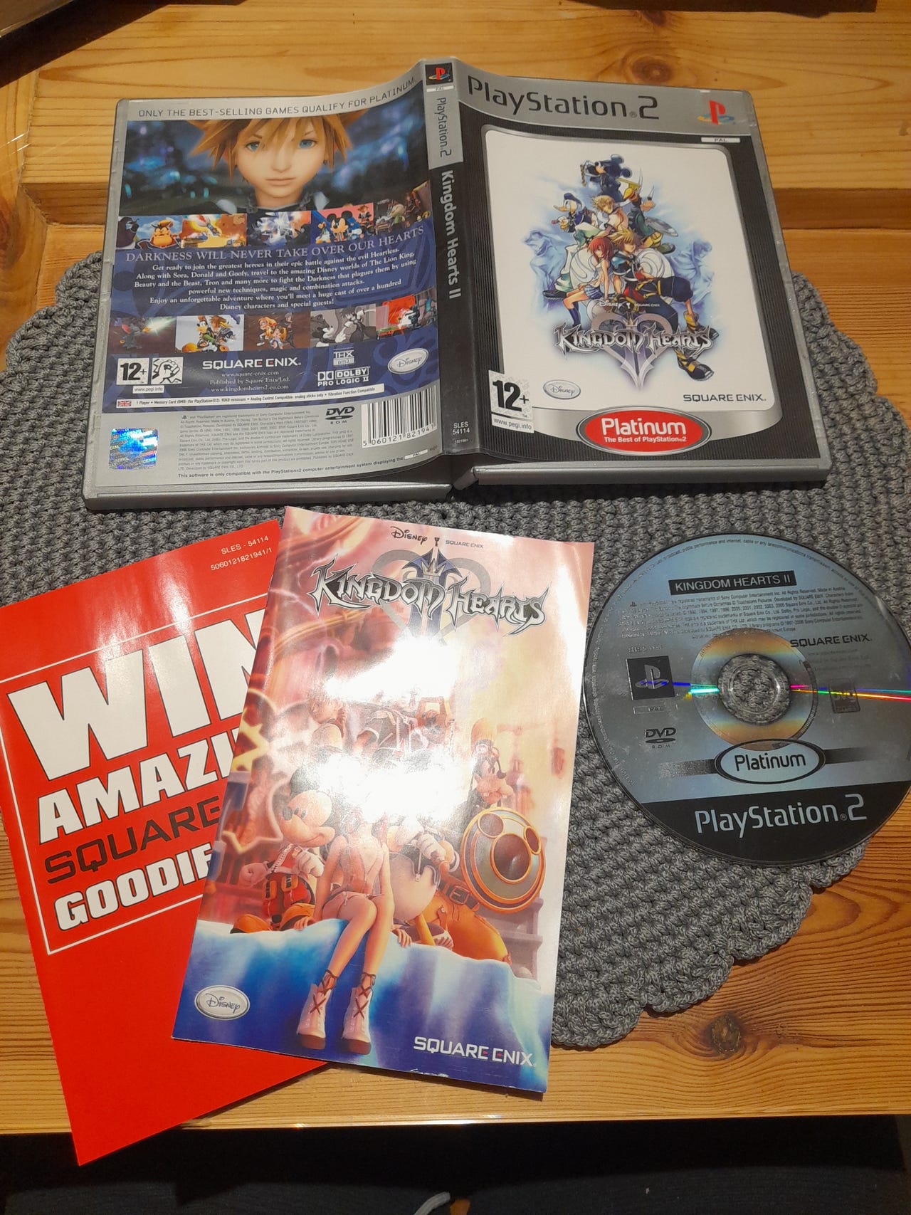 Kingdom Hearts 2 PS2 Pelejä CIB