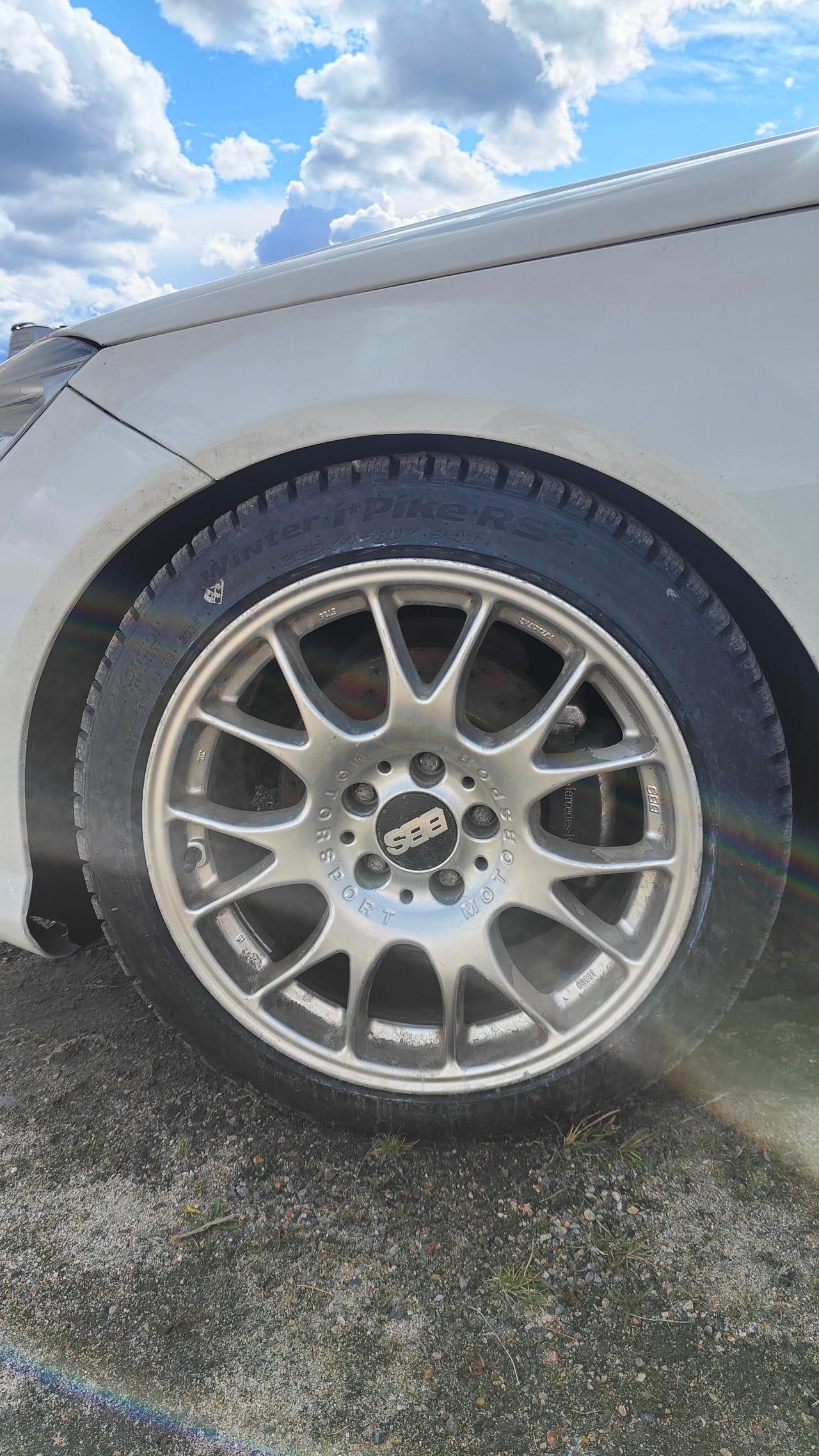 BBS Vanteet ja hankook w429 nastarenkaat