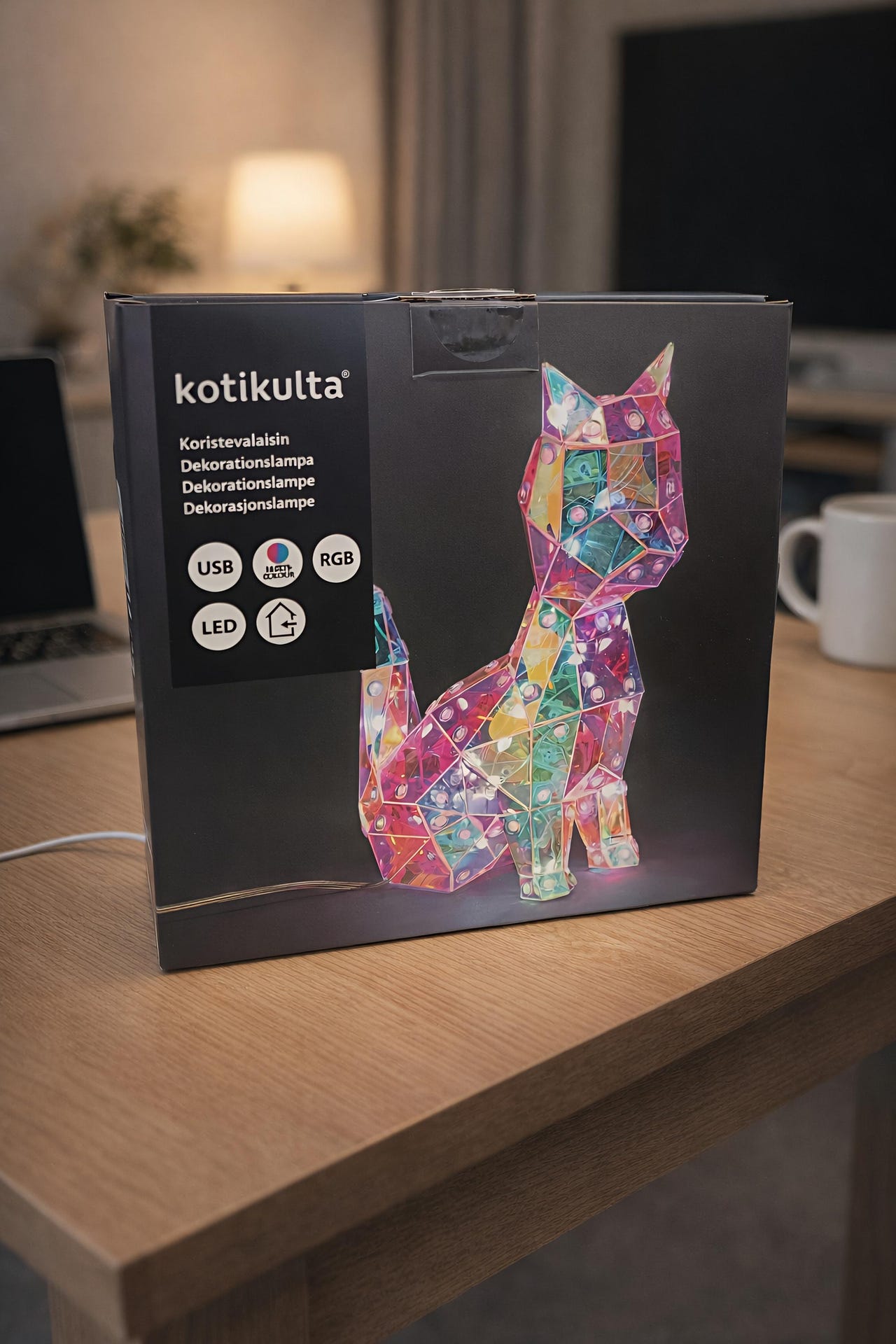 Kotikulta LED Kissa — täysin uusi
