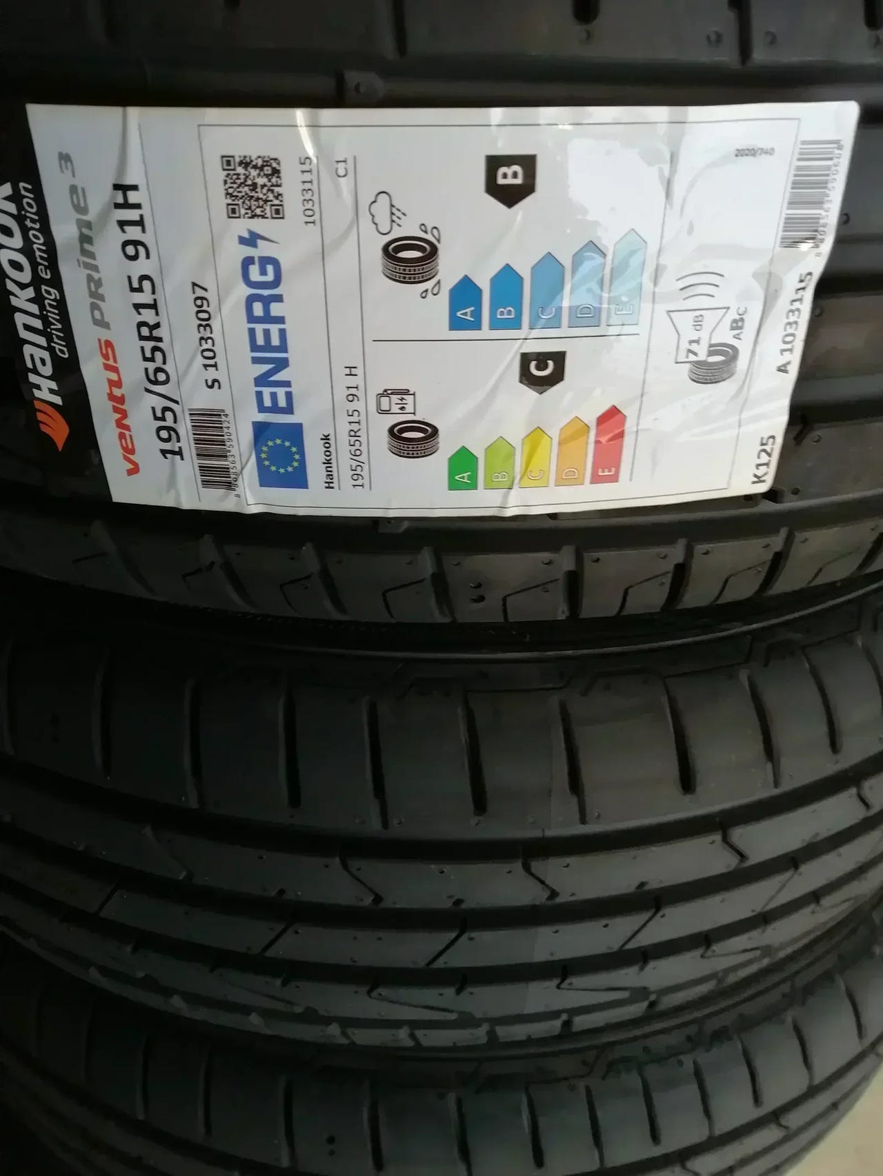 195/65R15 HANKOOK kesärenkaat sis työt