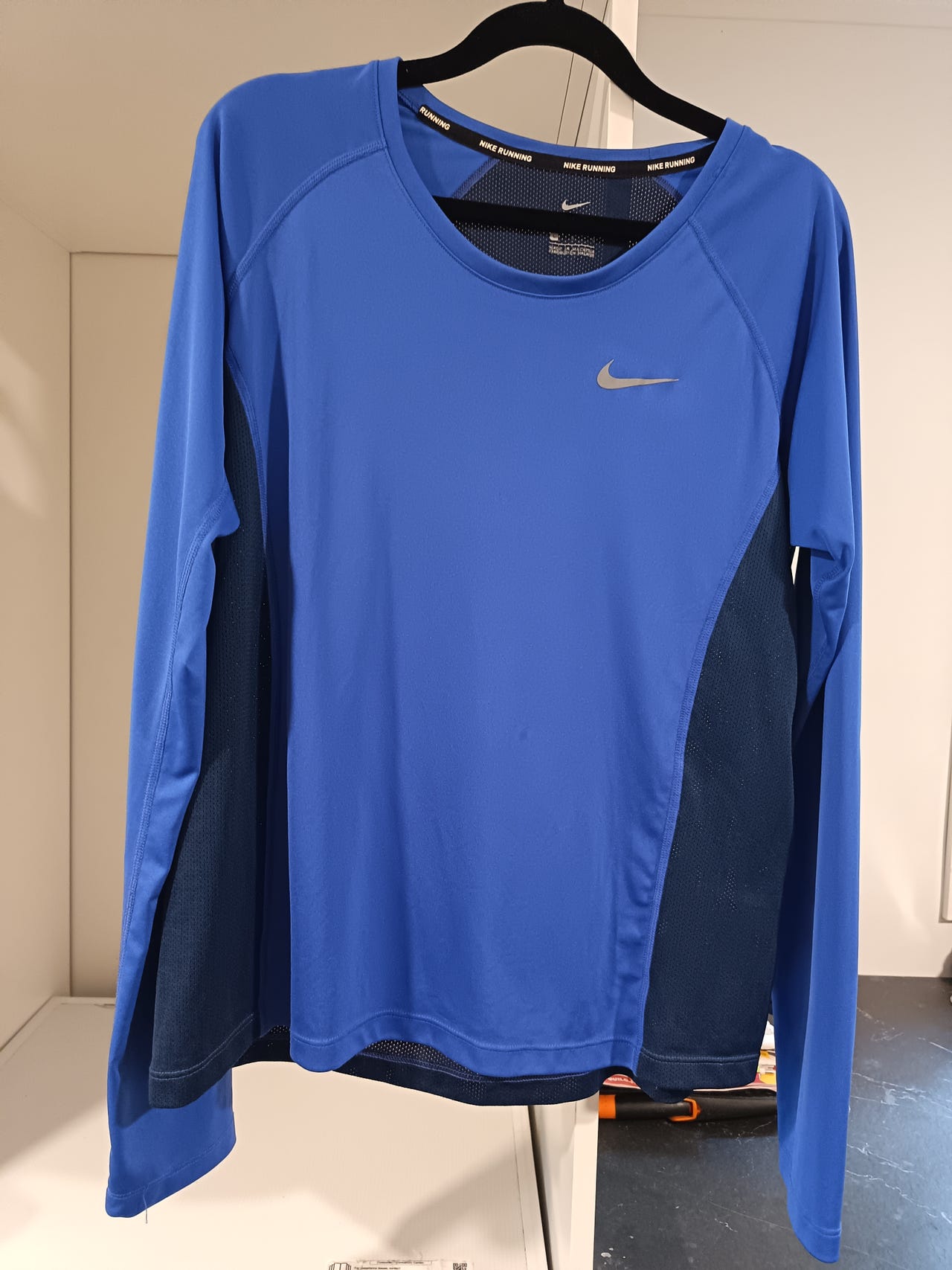 Nike Dri-Fit juoksupaita L sininen