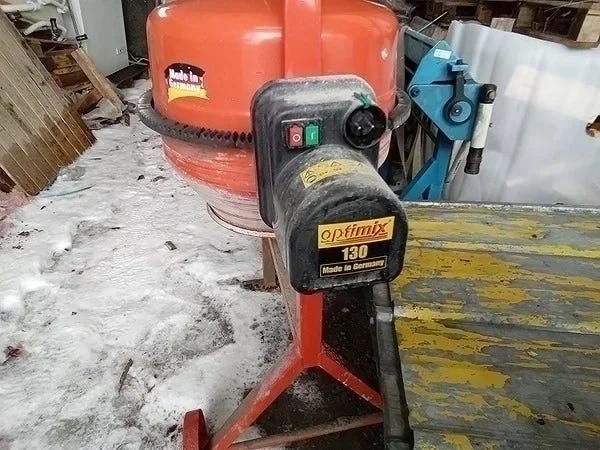 Annetaan vuokralle Betonimylly OPTIMIX 130
