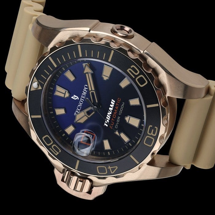 Tecnotempo - Automatic Diver 1000M Tsunami - Limited Edition -