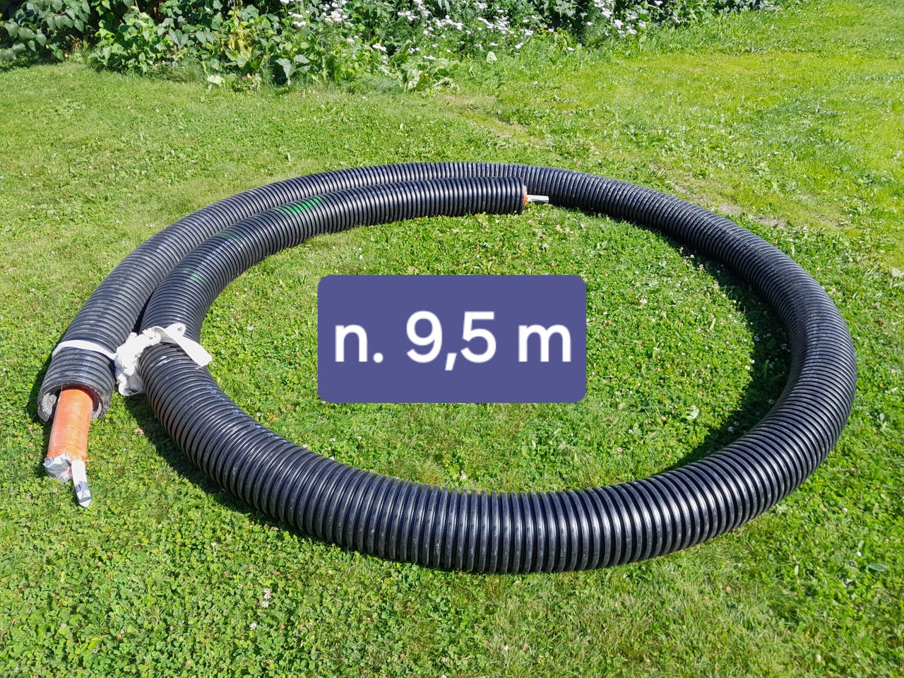 Esieristetty putkipaketti n. 9,5 m