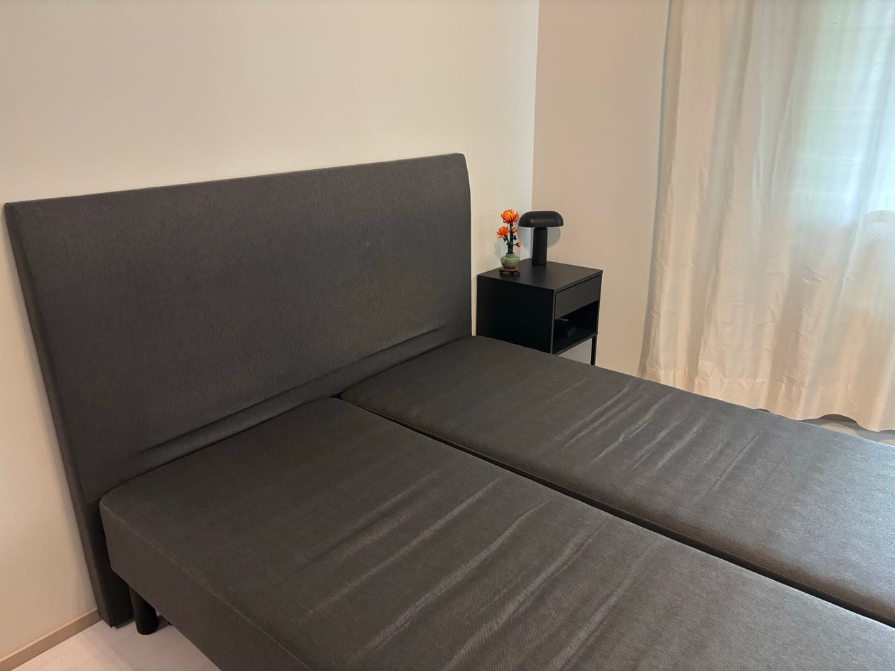 160cm sänky + sängynpääty