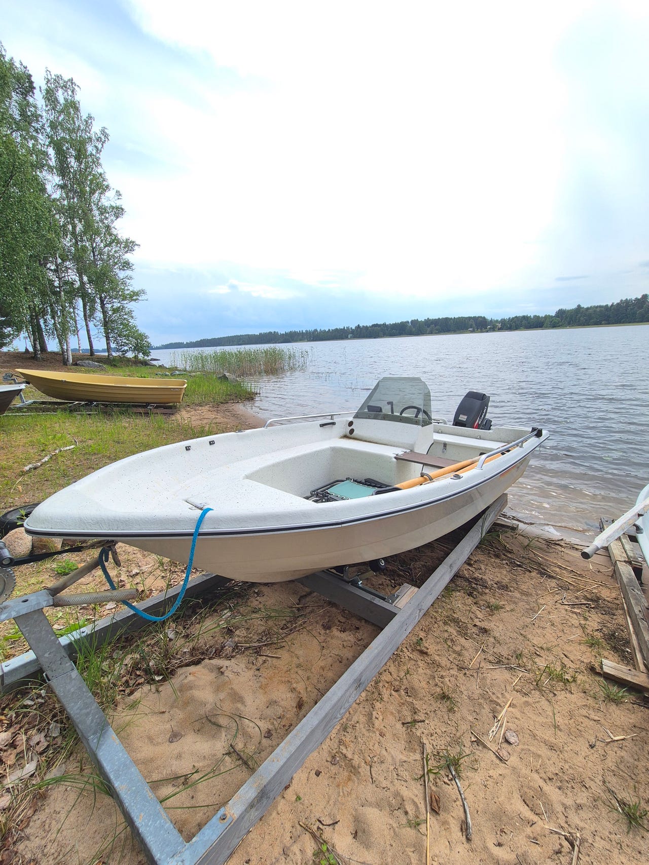 Suvi 4500s pulpettivene ja suzuki 20hp moottori