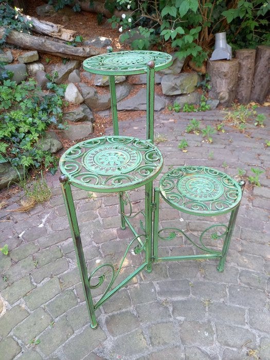 Large 3 Level Plant Stand - Teline - Metalli