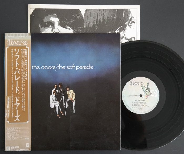 The Doors - The Soft Parade / Original Japan Release - LP-levy -
