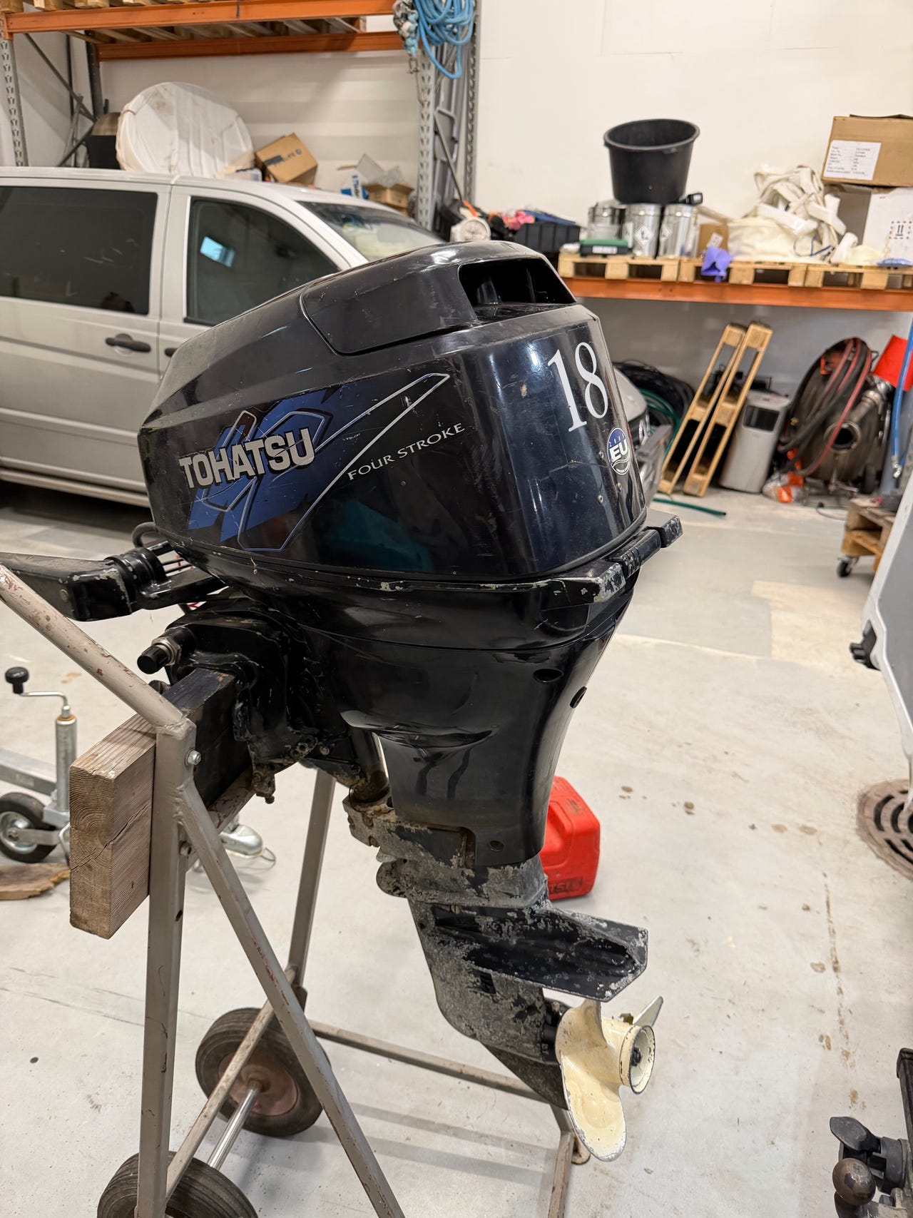 Tohatsu 18 hv 4T perämoottori
