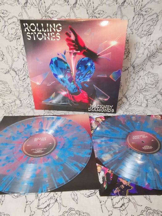 Rolling Stones - Hackney Diamonds - Blue & Clear Splatter - Useit