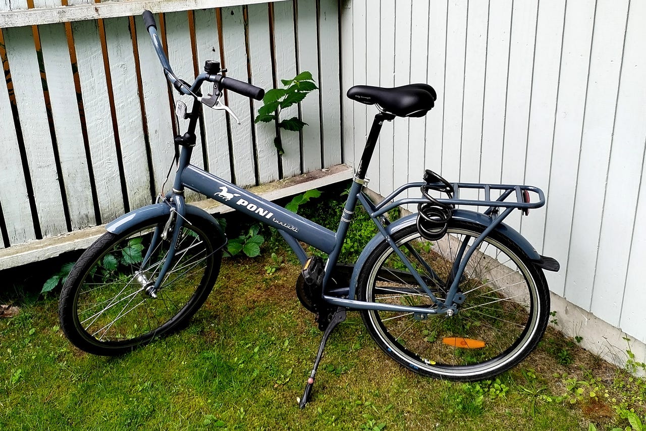 Tunturi JOPO kaupunkipyörä 24 unisex