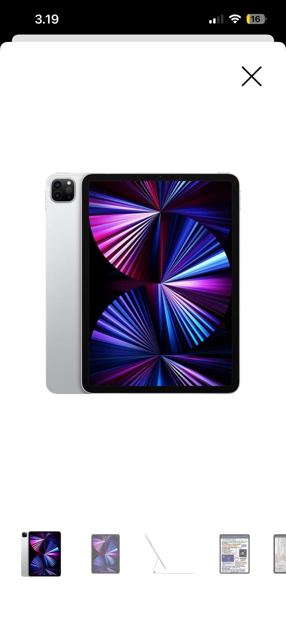 Apple iPad Pro 11 tabletti 512 GB wifi + 5G simkorttipaikka