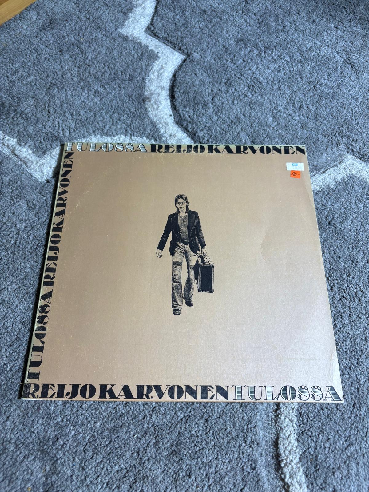 Reijo Karvonen - Tulossa vinyyli/lp