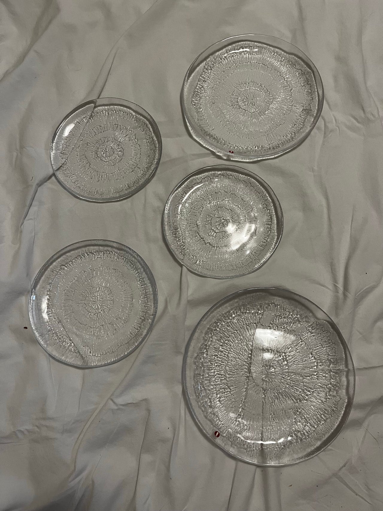 Iittala | Tapio Wirkkala Solaris lautanen  20 cm & 16cm