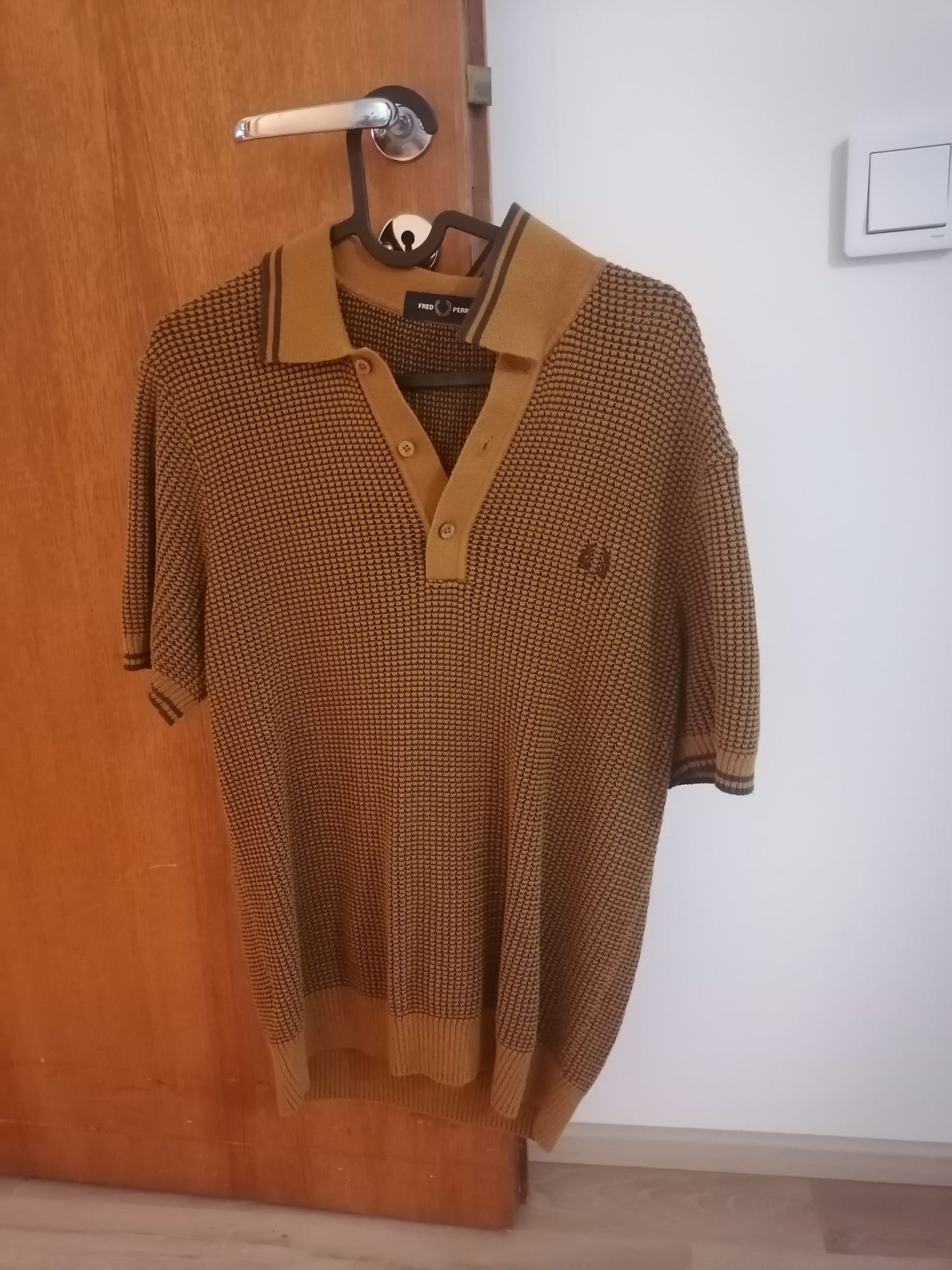Fred Perry knitted polo