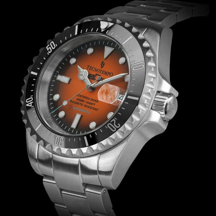 Tecnotempo - Automatic Diver 2000M - Limited Edition Submarine