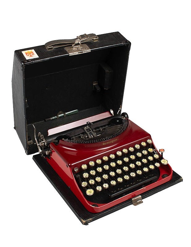 REMINGTON vintage kirjoituskone