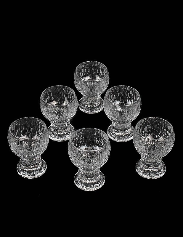 IITTALA Kekkerit liköörilasi, 6 kpl - kirkas