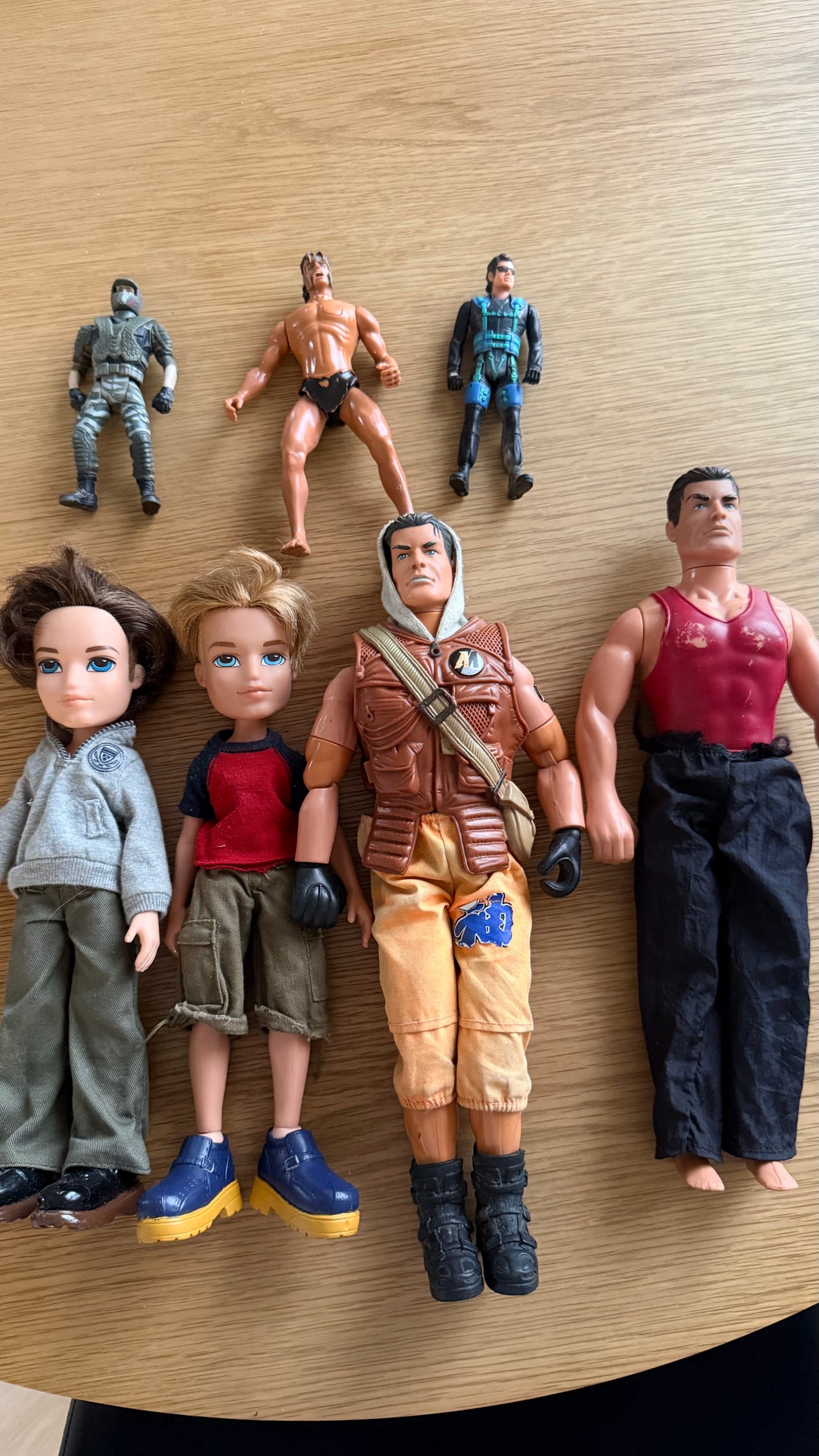 Action man figuurit + muut