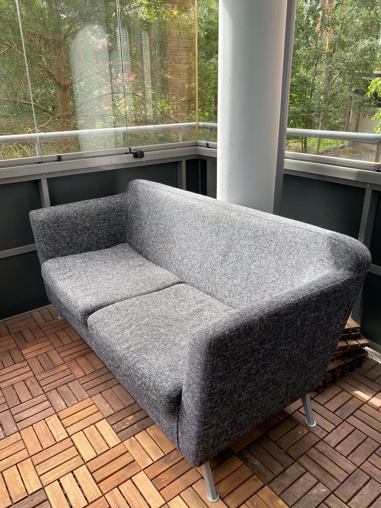 Grey sofa