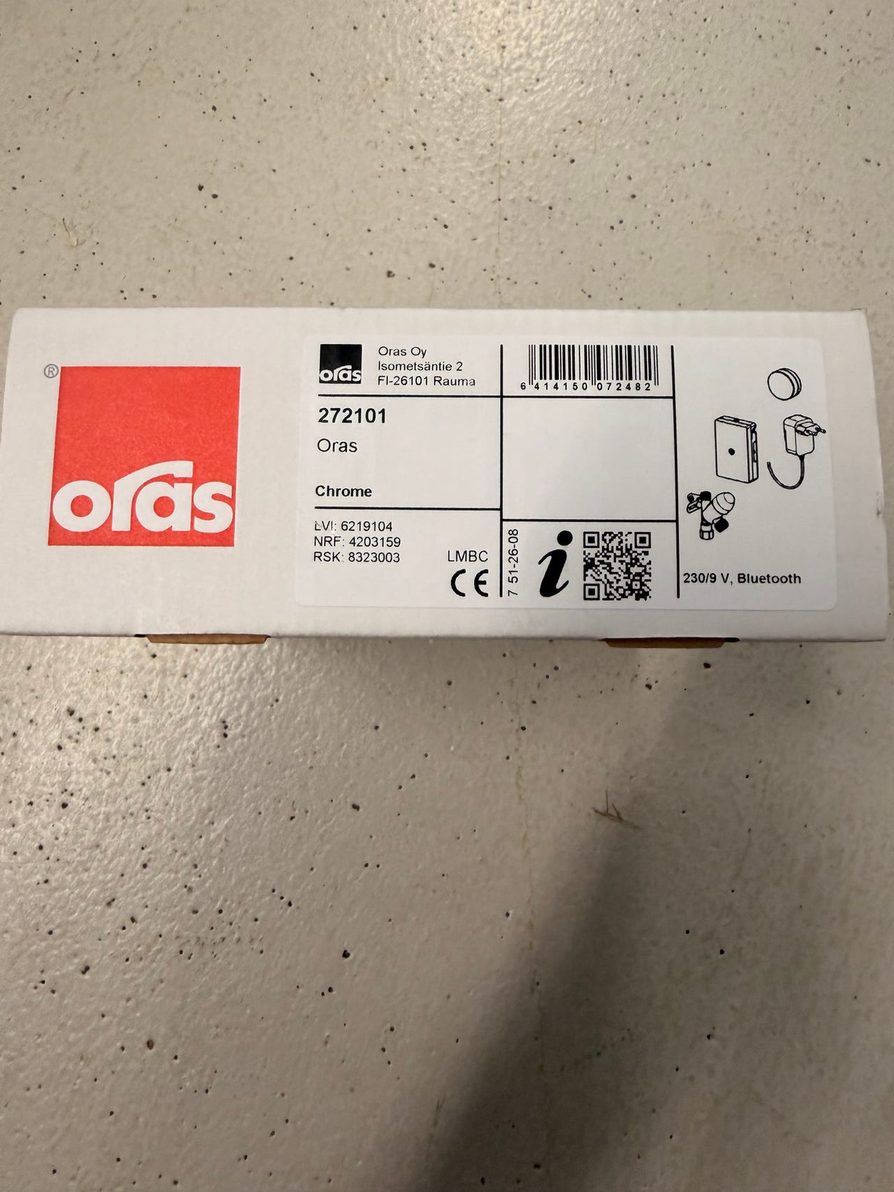 Oras elektroninen pesukoneventtiili (uusi)