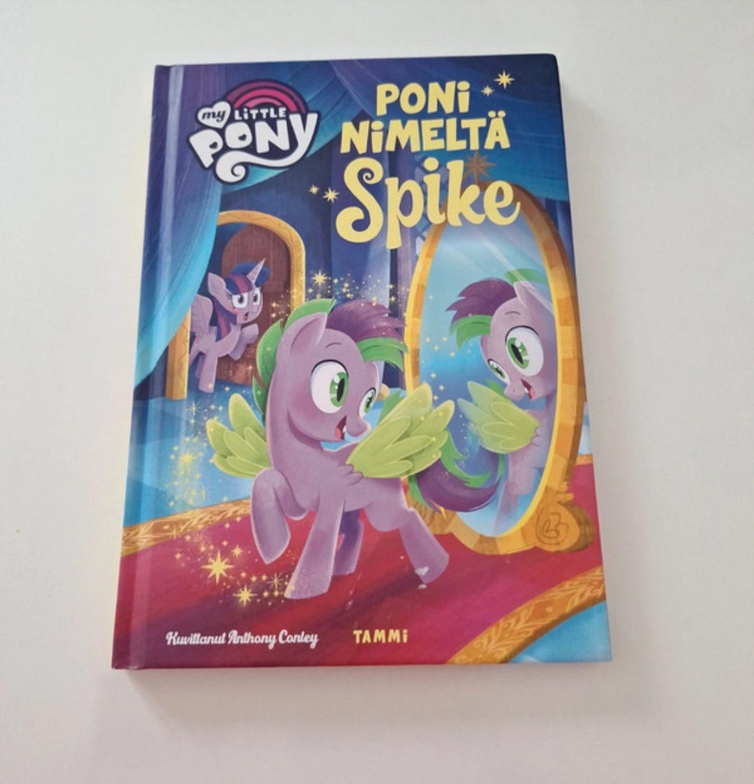My Little Pony Poni nimeltä Spike lastenkirja