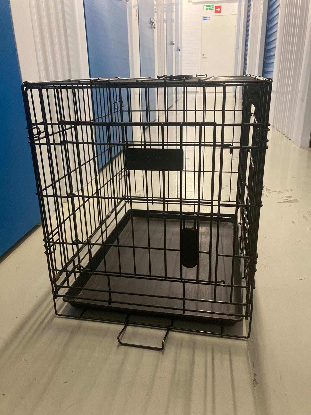 Dogman koiran teräshäkki kokoontaitettava