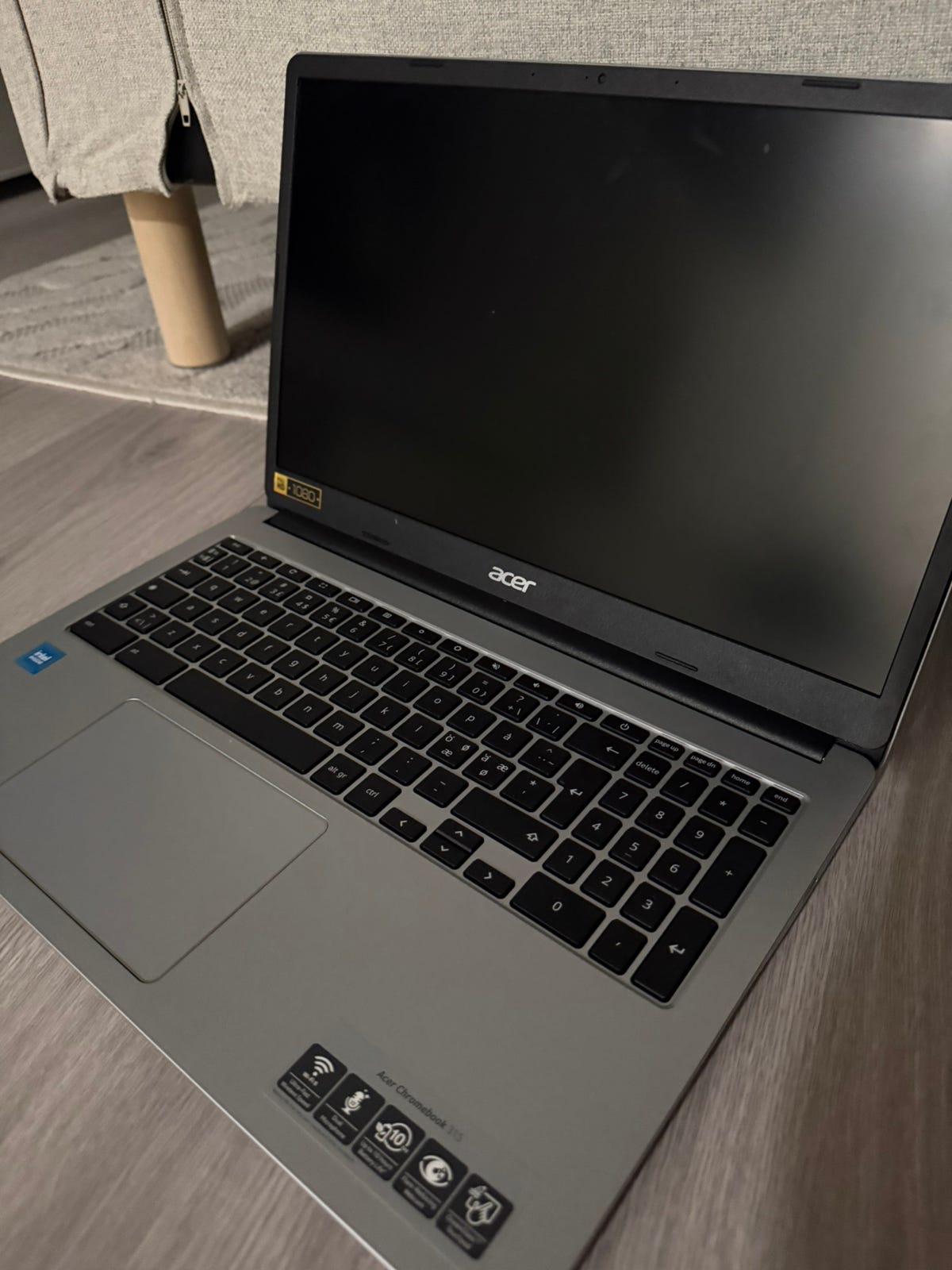 Myydään Acer chromebook 315 kannettavaläppäri